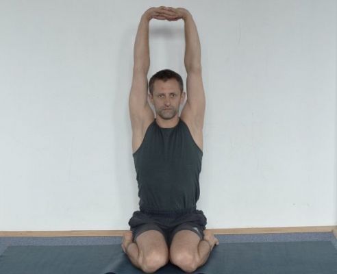 VIRASANA Z PARVATASANA