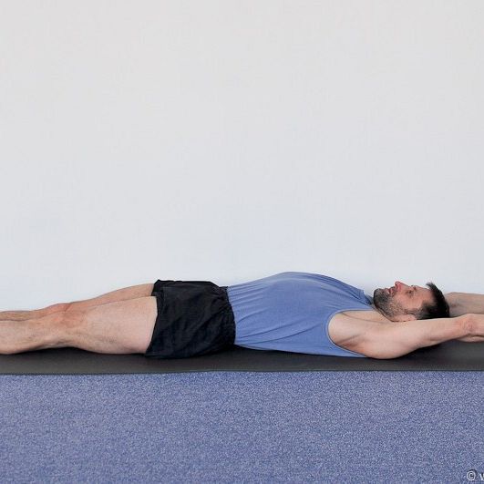 SUPTA URDHVA HASTASANA