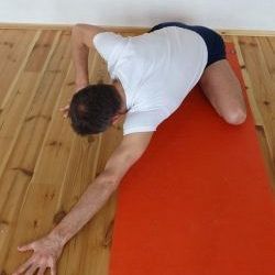 PARSVA ADHO MUKHA VIRASANA